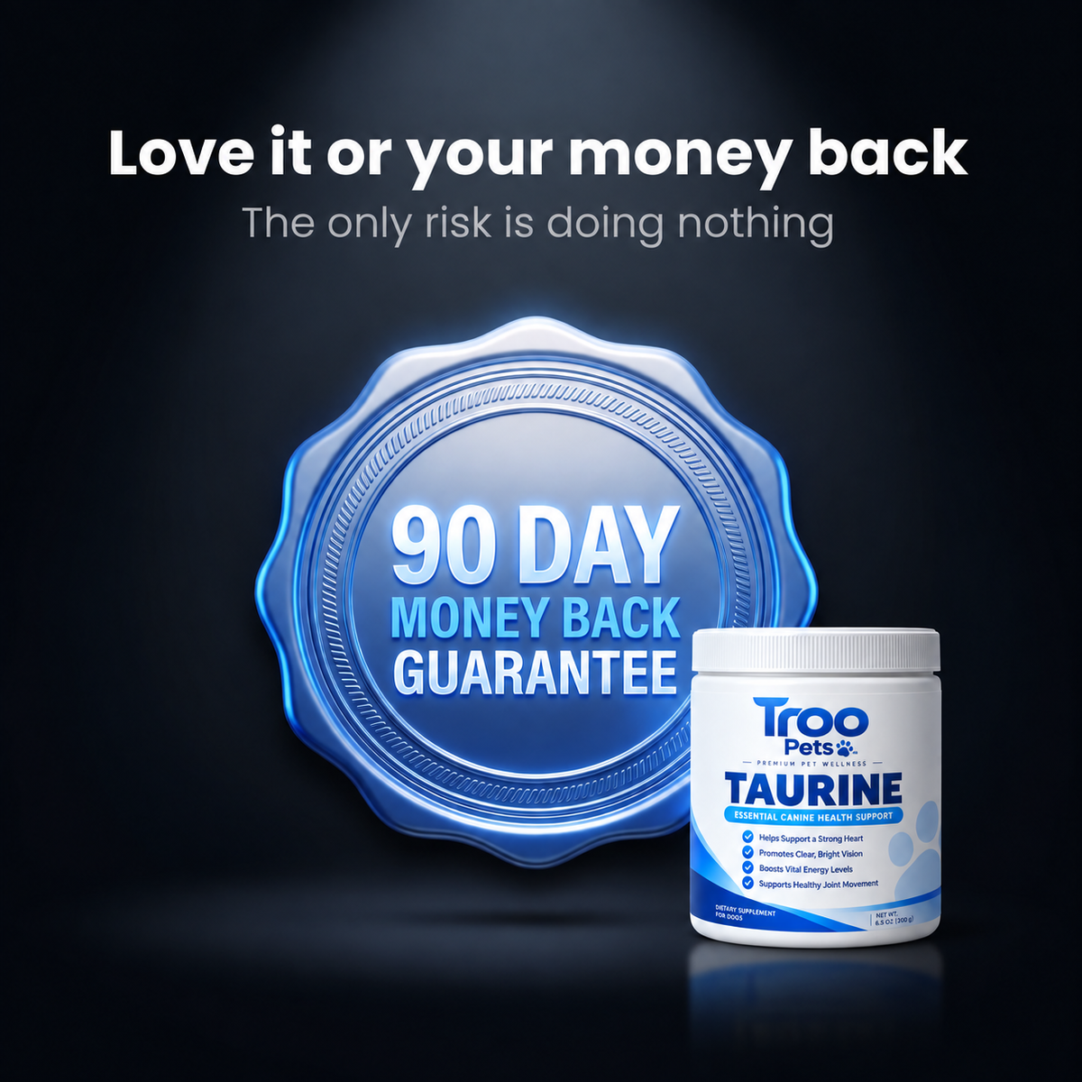 Troo Taurine: #1 Rated Taurine by 2100+ Vets
